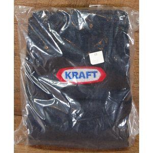NEW  Kraft Foods Black Golf Towel with Plastic Clip